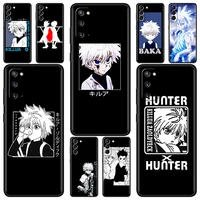 anime hunter x hunter case for samsung galaxy s21 ultra s20 fe s10 lite s9 plus s8 s10e s7 a51 a12 soft shell mobile phone cover