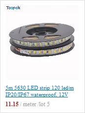 Светодиодная лента 2835 240 светодиодный s/m DC12V высокая яркость гибкий светодиодный светильник натуральный белый/теплый белый/RGB 5 м/лот