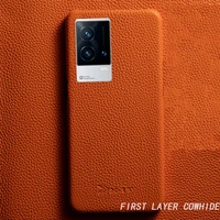 premium leather half pack mobile phone case for vivo iqoo9 8 7 6 5pro iqoo pro x60 x50 lite x50 pro plus x30 pro dirt resistant