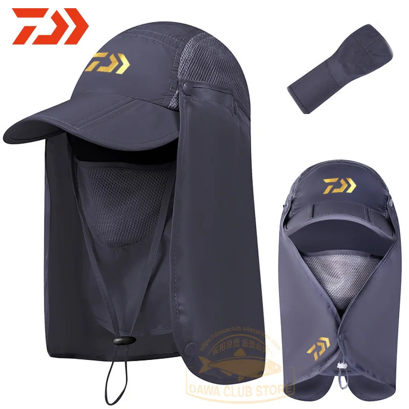 Маска Daiwa с защитой от ультрафиолета маска для лица и шеи солнца рыболовная Кепка