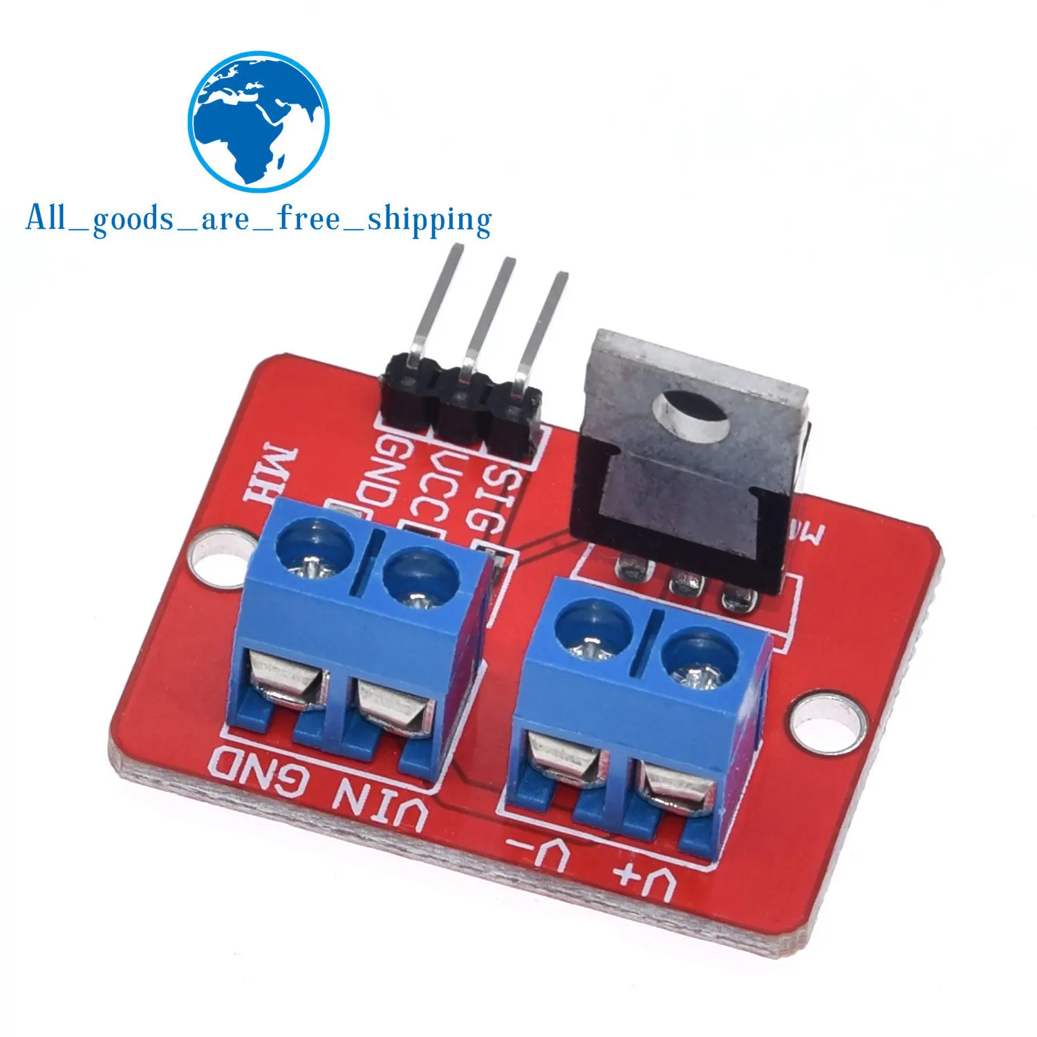 Верхняя кнопка Mosfet 0-24 В стандартный модуль IRF520 для Arduino MCU ARM Raspberry pi - купить по