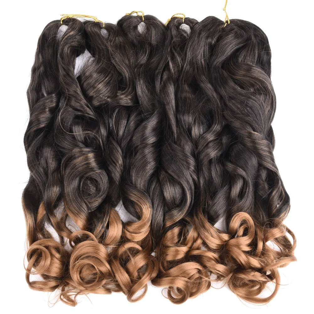 Синтетические французские косички Silike предварительно растягивающиеся надувные