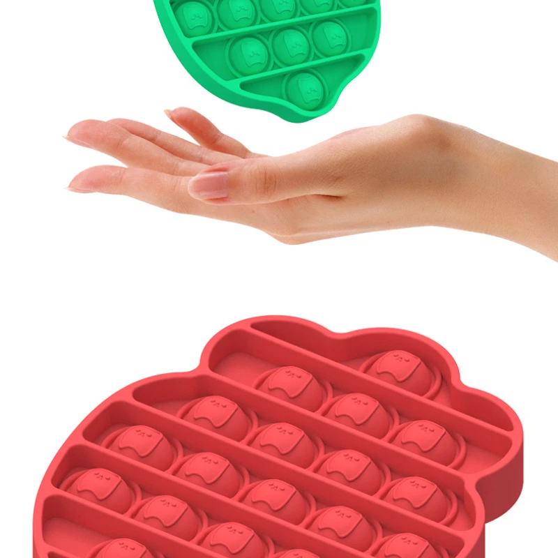 

2021 New Fidget Toy Antistress Toys Push Pop Bubble Sensory Autism Special Needs Stress Reliever Board Game Toys Hot In Sale