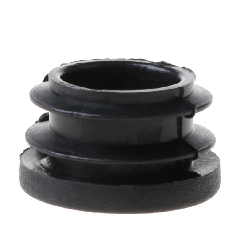 

10Pcs Black Plastic Furniture Leg Plug Blanking End Cap Bung For Round Pipe Tube