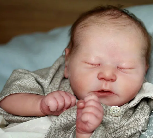 Кукла реборн NPK 21 дюйм комплект популярная Ограниченная серия Чейз спящий малыш