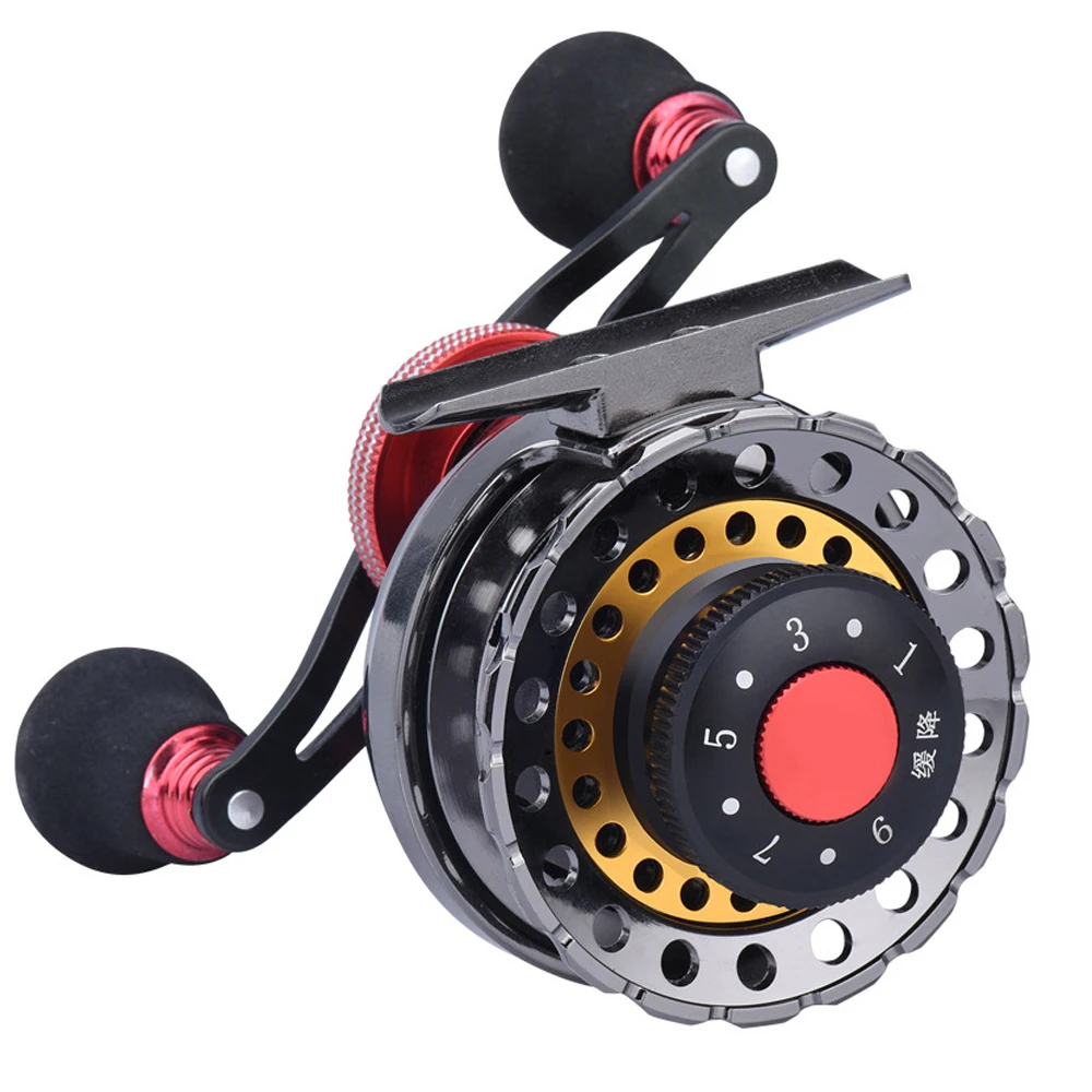 Полностью Металлическая катушка для ловли нахлыстом 65 мм - Цена: 2072.86