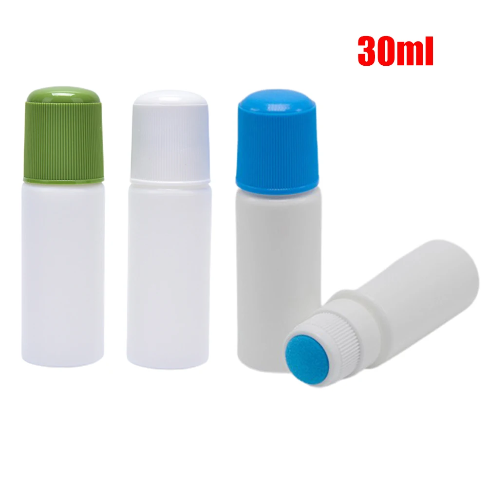 

30ml Sponge Tip Eraser Bottle Plastic Bottle For External Liquid Application 1PCS