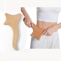 body sculpting paddle cupping kit healthy material massage equipment wooden therapy gua sha tool lymphatic drainage