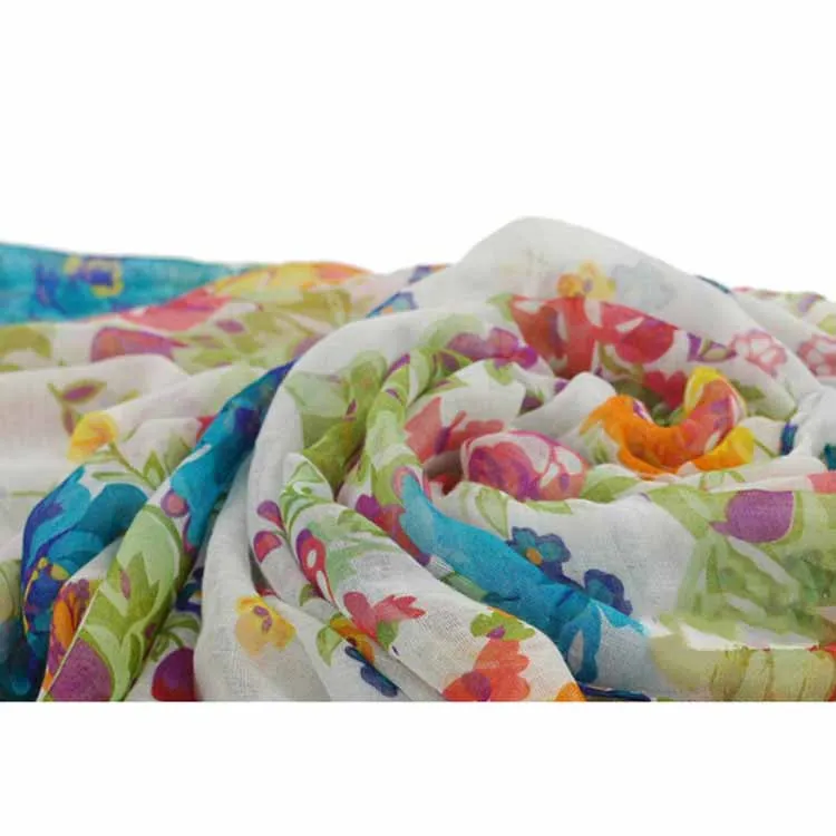 1 шт. модный красивый женский цветочный шарф шаль шарф| |