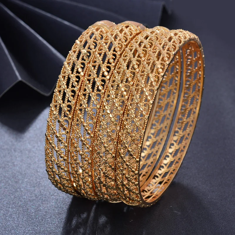 Wando 1 шт./лот Дубайский Золотой цвет браслеты для женщин эфиопские африканские