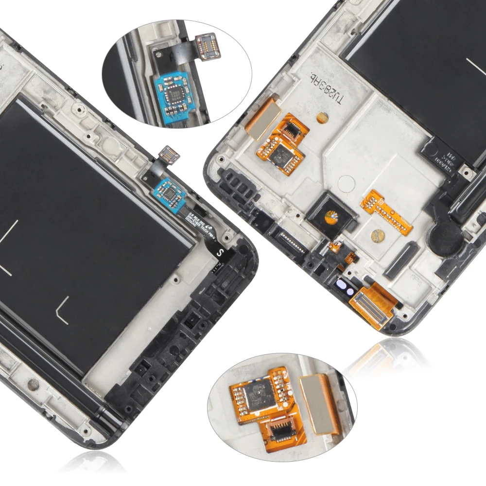 Экран для Samsung Galaxy Note 1 N7000 LCD сенсорный дигитайзер Сенсорное Стекло в сборе с