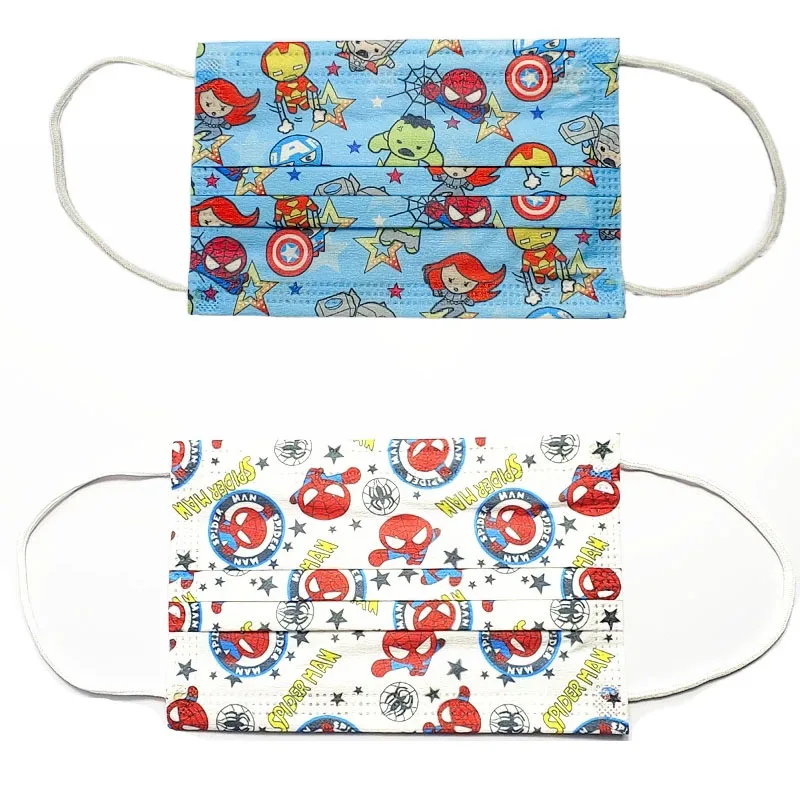 Детский модный Disney с героями комиксов Марвел принтом Человека паука для взрослых