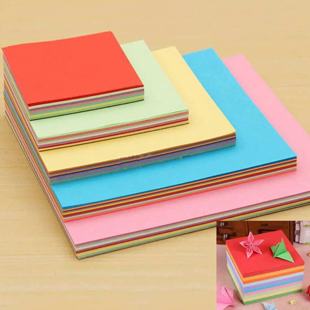 

Double Sided 10CM Mix Square Scrapbooking Handmade New Color Colorful Paper