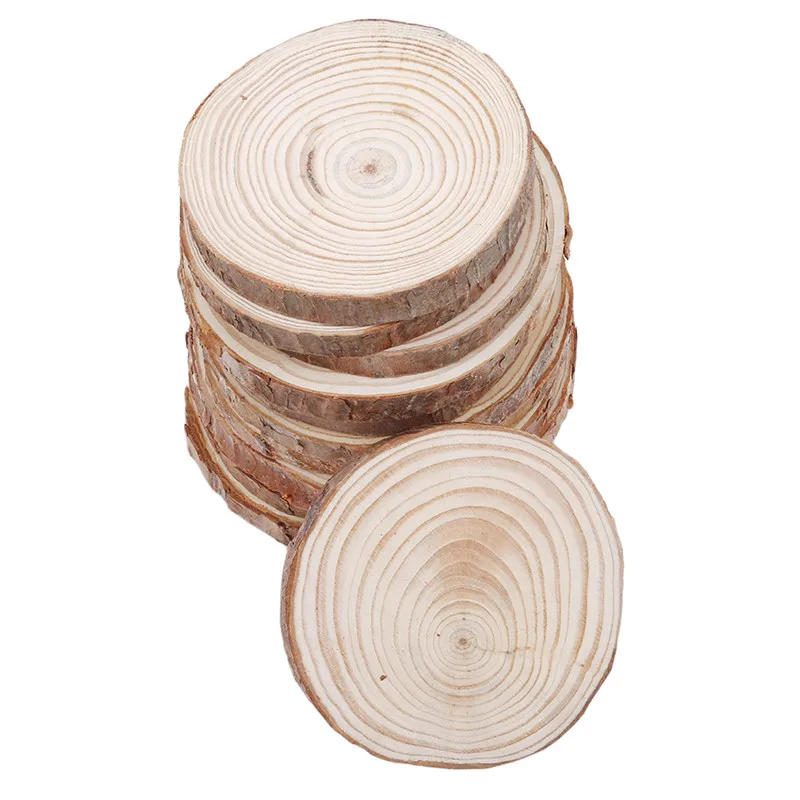 Новые деревянные ломтики круглые диски сделай сам Свадебные центральные части