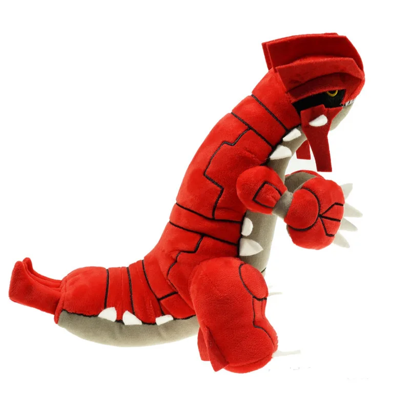

30CM Groudonplush Anime pet plush new lifelike cute cool soft pillow positive energy good quality Halloween Christmas gift kid