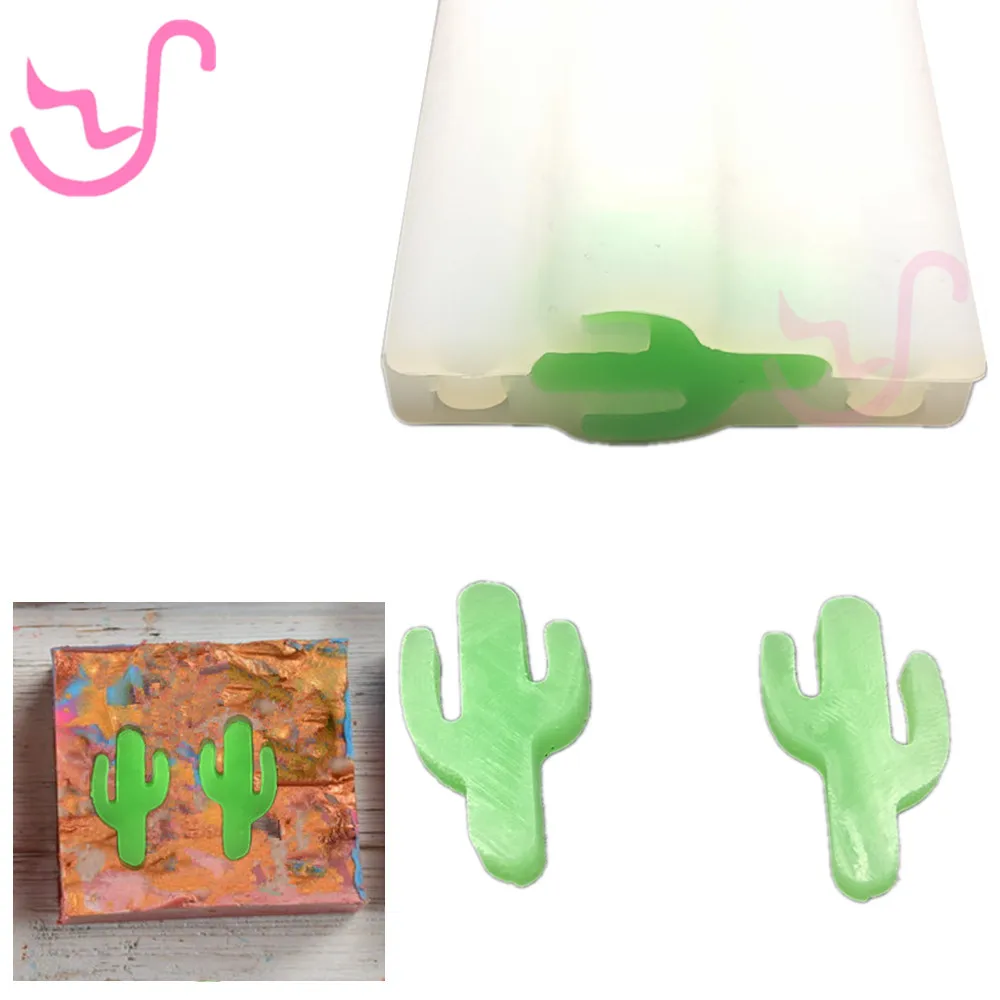Кактус длинные силиконовая трубка Колонка пресс формы &quotсделай сам&quot форма для
