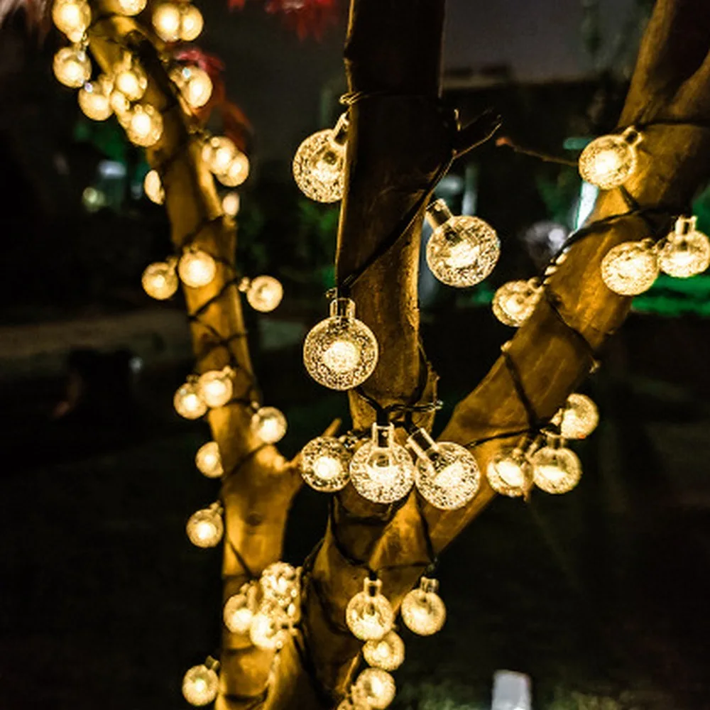 

7M 50 LED Solar Waterproof Light Christmas Decoration Light Sfairy String Light Outdoor Party Garden Garland Decorative