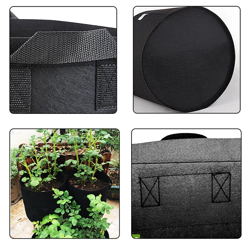 1-100 галлонов большой рост рассады мешки горшок садовые инструменты для дома