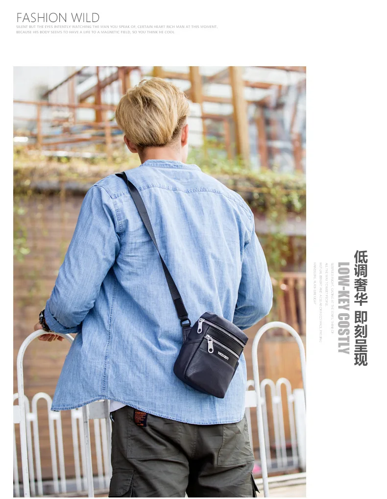 

WEIXIER New Men Shoulder Bag Waterproof Oxford Crossbody Bag High Quality Male Bag Handbag Capacity Men Messenger Bags Tote Bag