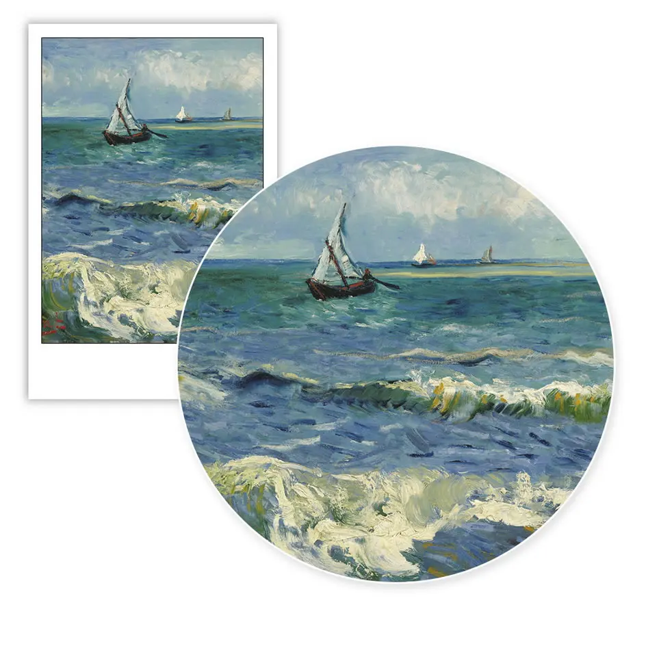 Картина на холсте с изображением картины Винсента Ван Гога|Рисование и