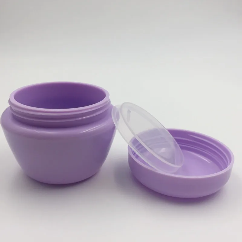 Бесплатная доставка 15/30/50 шт 1 7 Oz 50 мл Пластиковые кувшины с крышками и