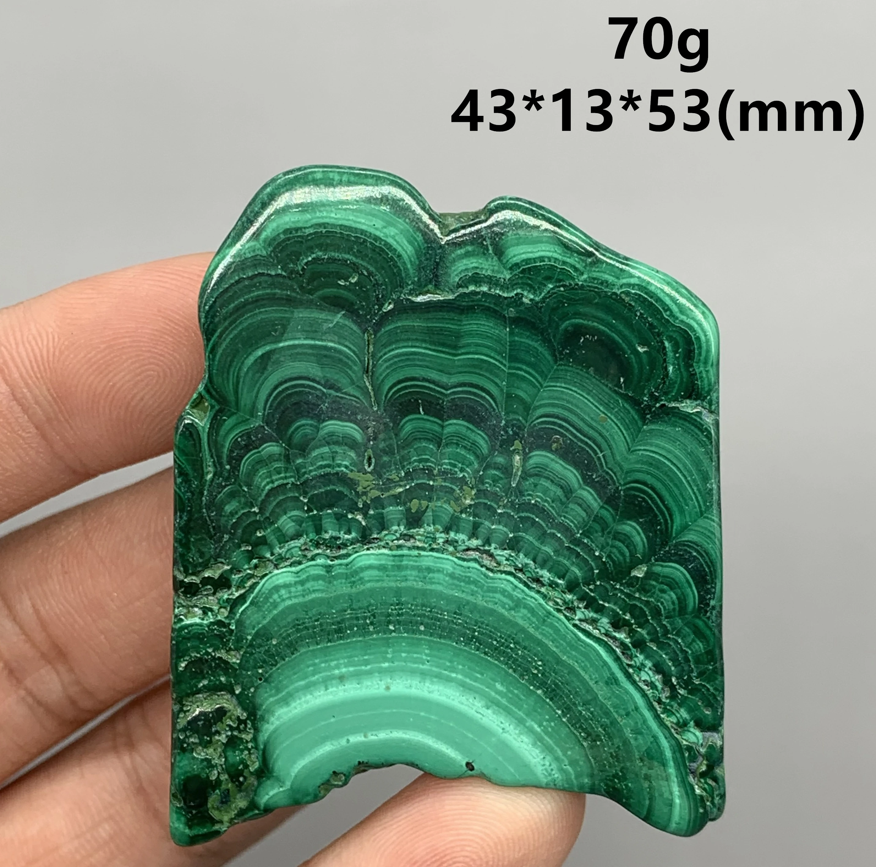 

BEST! 100% Natural green malachite polished mineral specimen slice rough stone quartz Stones and crystals Healing crystal