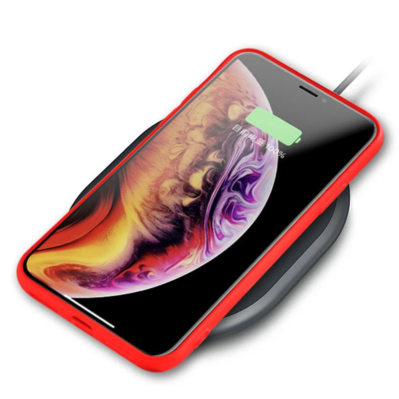 New Liquid Silicone Phone Case For iPhone 11 Pro MAX 8 Color Back Cover XR/XS Couples Telephone Accessories |