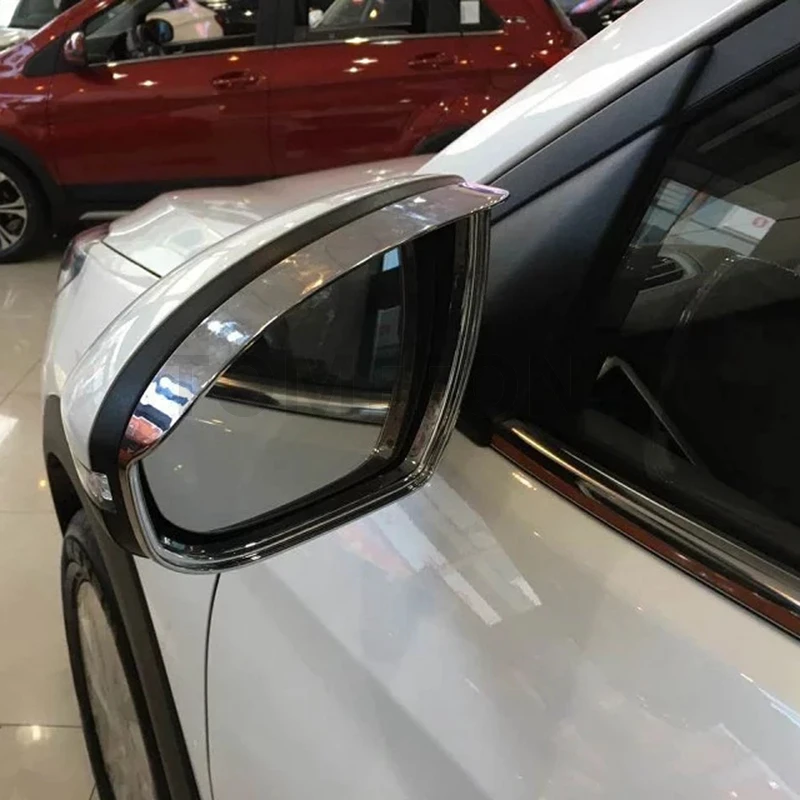 TOMEFON для Hyundai Tucson Дверь Зеркало заднего вида брови Дождь Снег Щит солнцезащитный козырек крышка отделка ABS
