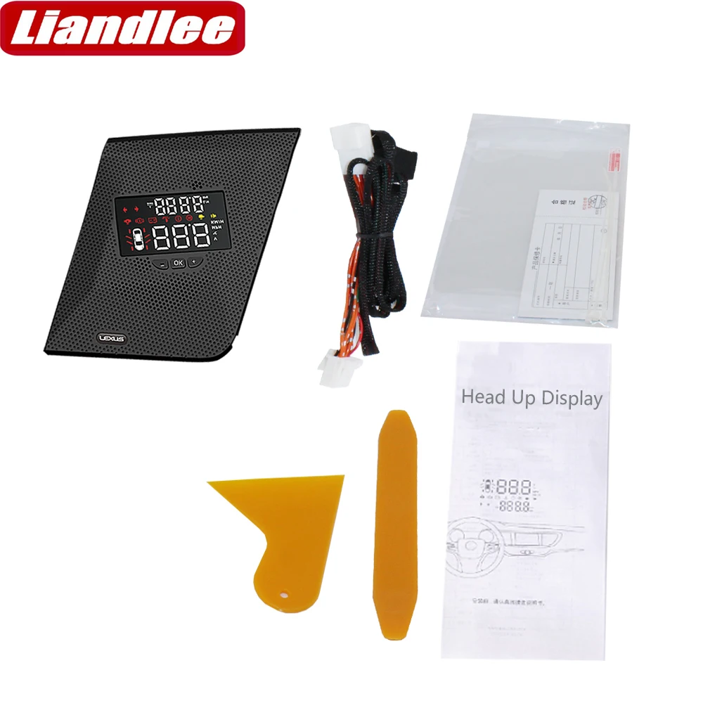 

For Lexus RX350/RX450h RX 350/450h 2017 2018 2019 2020 Car Accessories Head Up Display HUD Auto Electronic Driving Speed Alarm