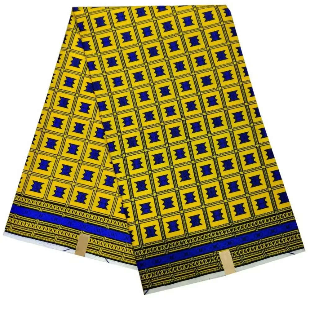 

S004P Not cotton!!Cheapest ankara fabric african wax prints fabric african fabric 6yards 100% polyester fabric nigerian wax