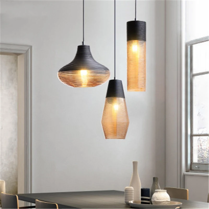 Kopen Nordic Restaurant Lamp Moderne Eenvoudige Creatieve Art Koffie Huis Lamp Bar Lamp Enkele Kop Lamp Gratis Verzending Led Lampen Metalen Ijzer