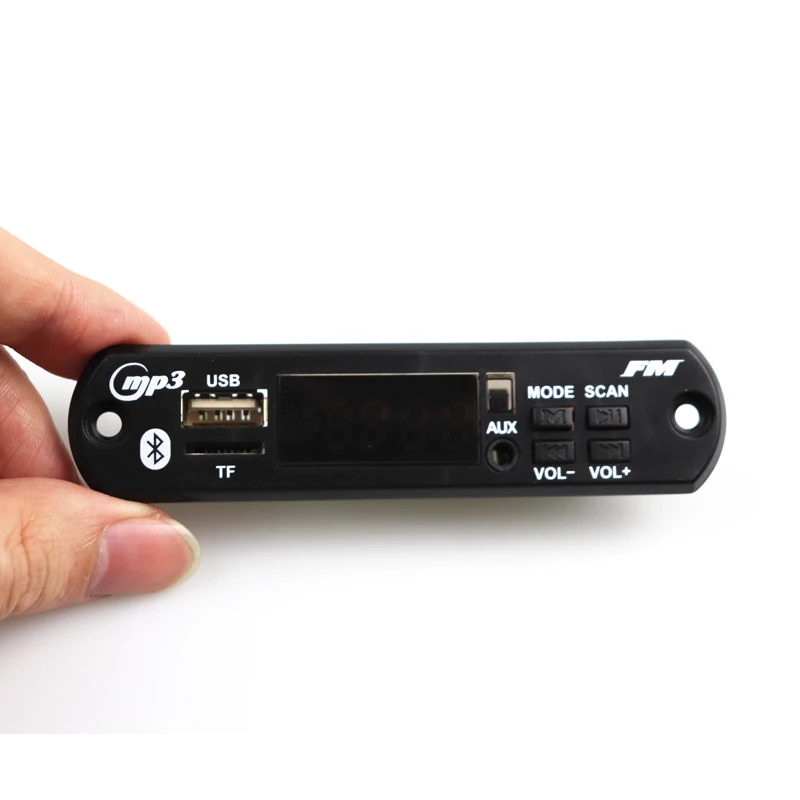 Bluetooth 5 0 USB MP3 декодер плата 12 в автомобильный модуль аудио TF FM радио беспроводная