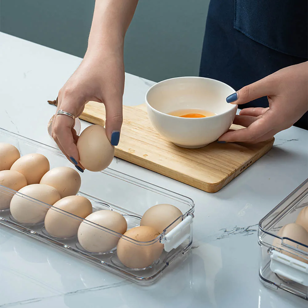 12/24 сетчатый пластиковый контейнер для яиц чехол холодильника боксы хранения