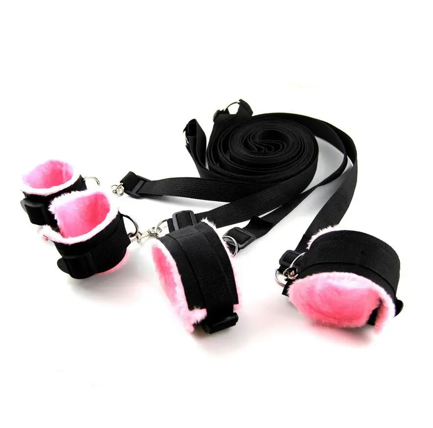 Комплект для ограничения секса кровать Джем регулируемый ремень нейлоновые