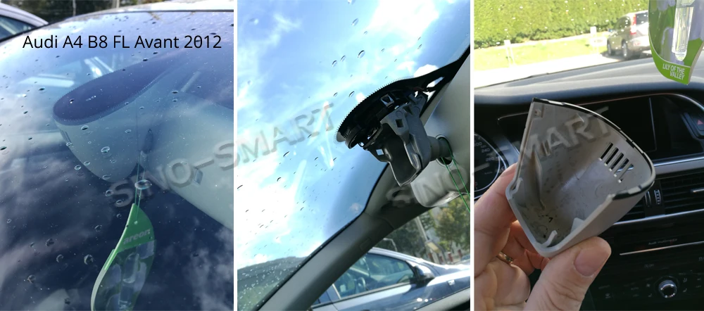 SINOSMART Wifi DVR для Audi A1 A3 A4L A5 A6L A7 A8 Q3 Q5 Q7 и т. д. общая модель управления приложением Novatek 96658/SONY IMX323