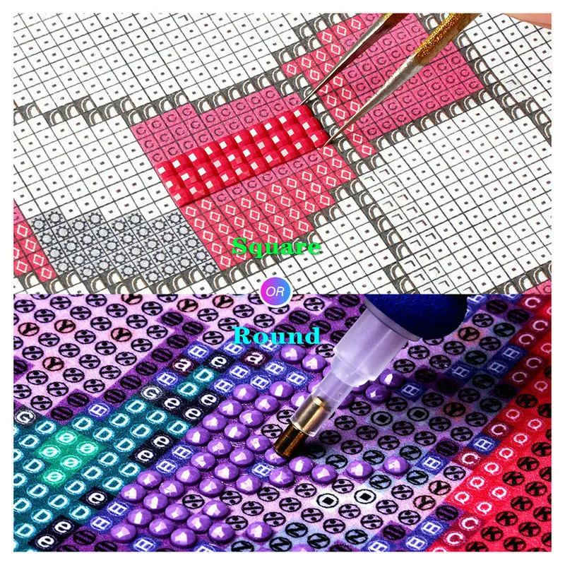 5d full square / round diamond painting wind chime color icon 40x80cm mosaic decorative sticker diy embroidery | Дом и сад