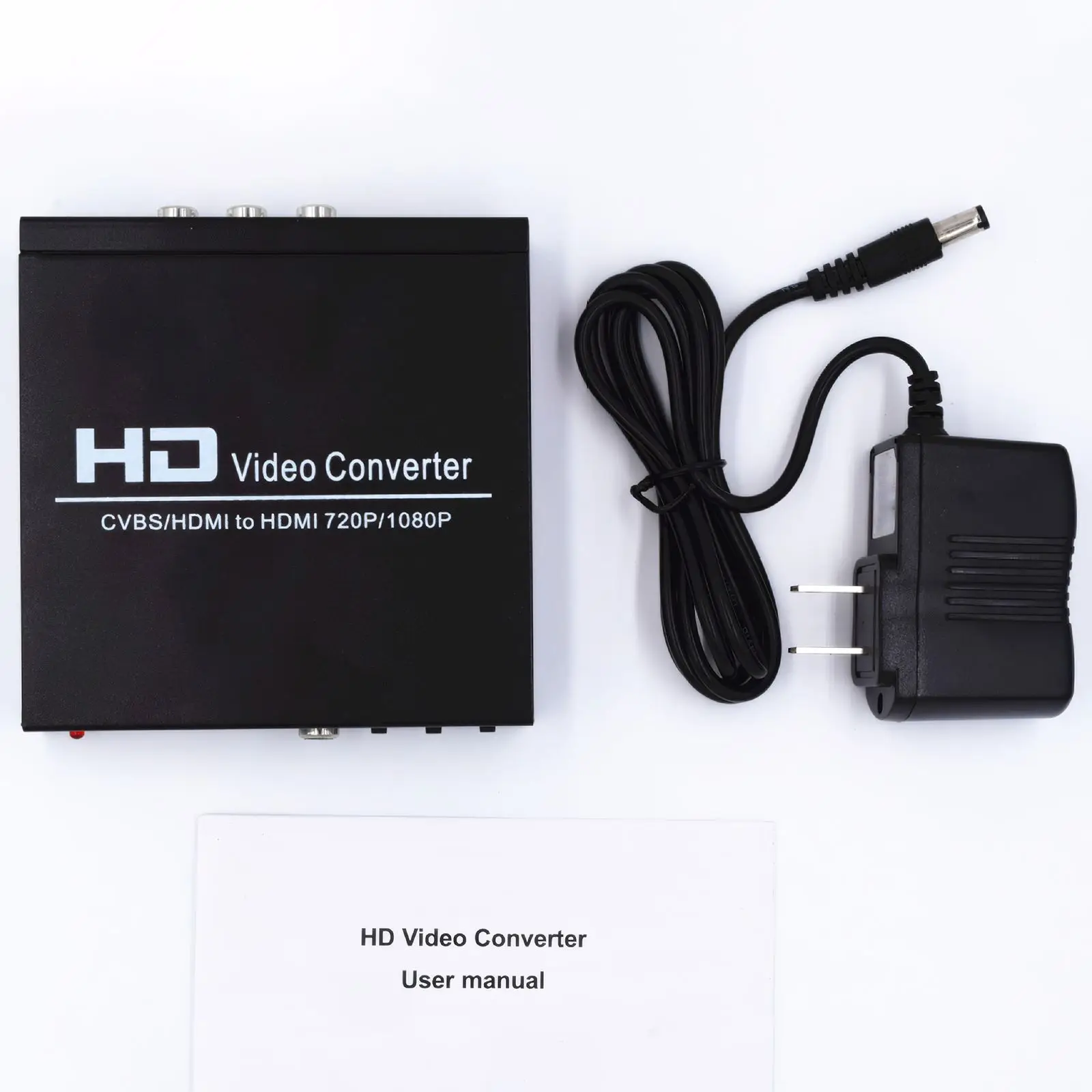

HDMI-compatible to HDMI-compatible Converter 1080P CVBS Converter Digital High Definition Video Converter Adapter For HDTV HD