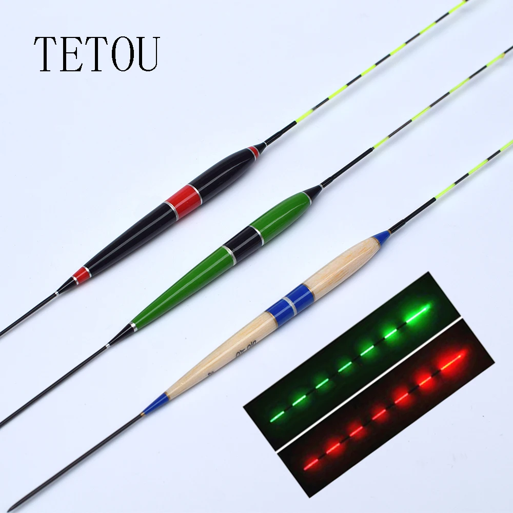 Умный поплавок для рыбалки сигнализатор укуса рыбы светодиодный светильник