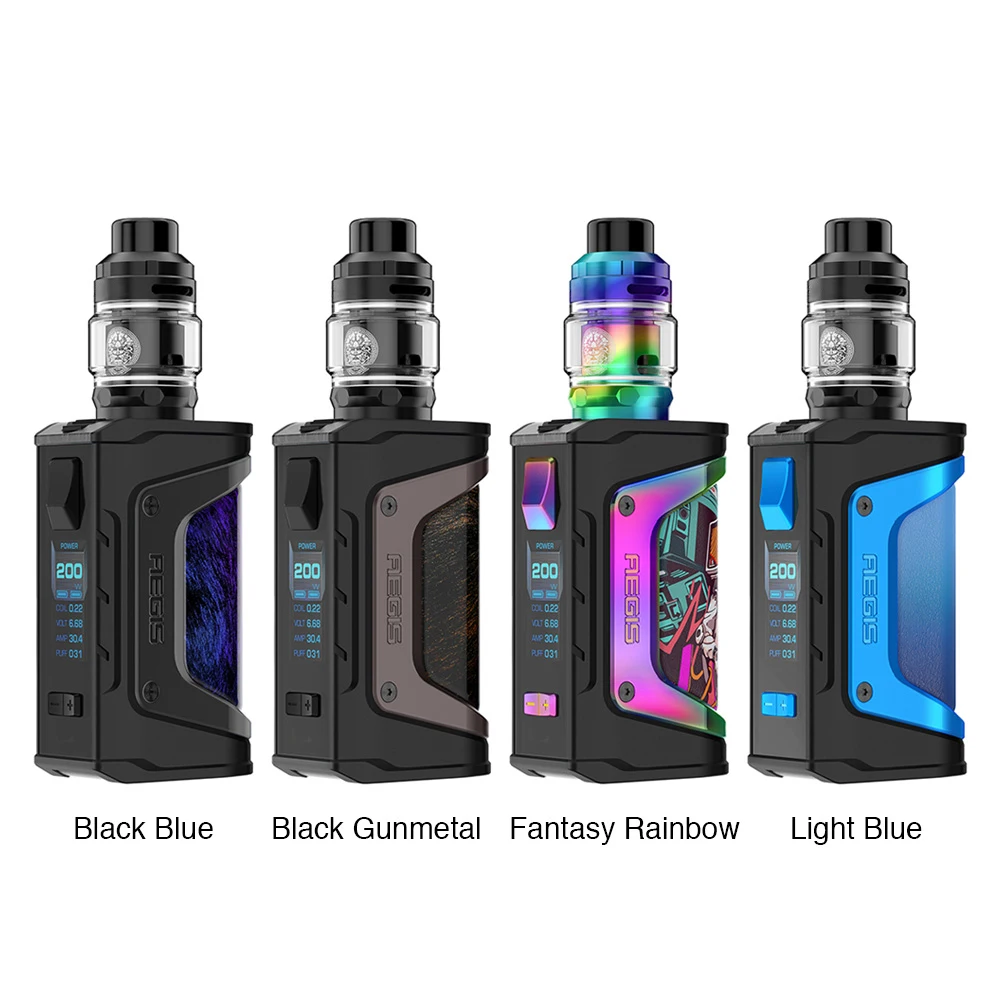 Набор для вейпа Geekvape Aegis Legend TC с баком Z Subohm 5 мл макс. 200 Вт питание от двух батарей
