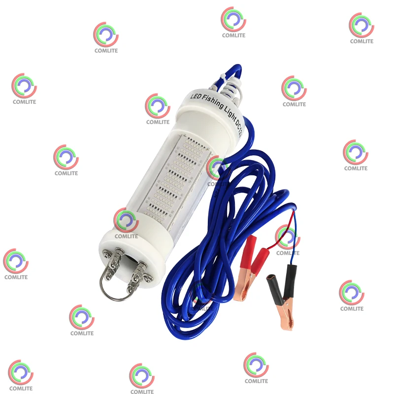 

250W 12V Led Fish Attracting Light 5M cable 24V Squid fishing LED lamp