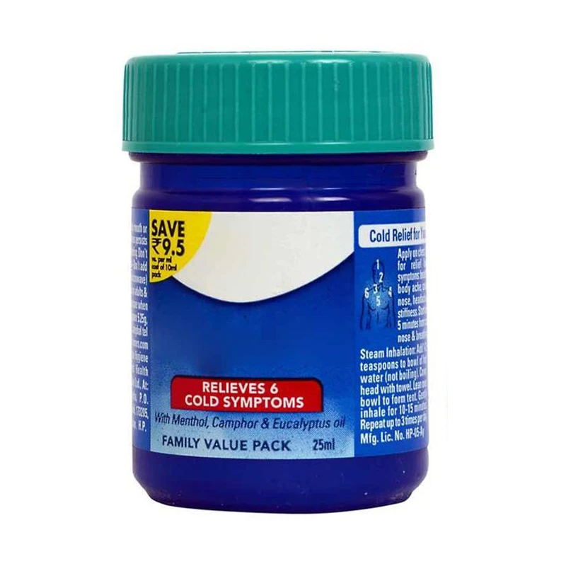 1 шт. простуда головная боль рельефная мазь холодный мятный крем зуд носовые