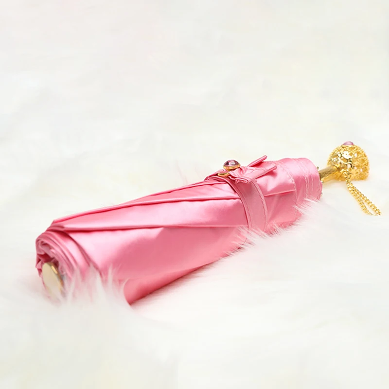 Роскошный креативный складной зонт для Suns женский красочный защиты от солнца