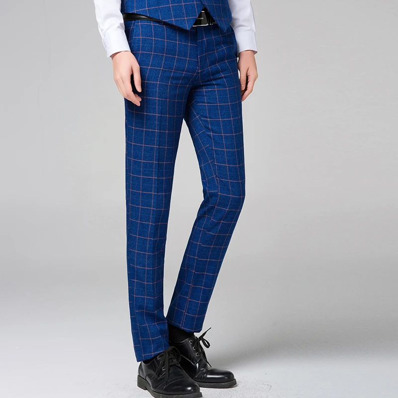 2018 модные новые мужские повседневные деловые брюки/мужские профессиональные