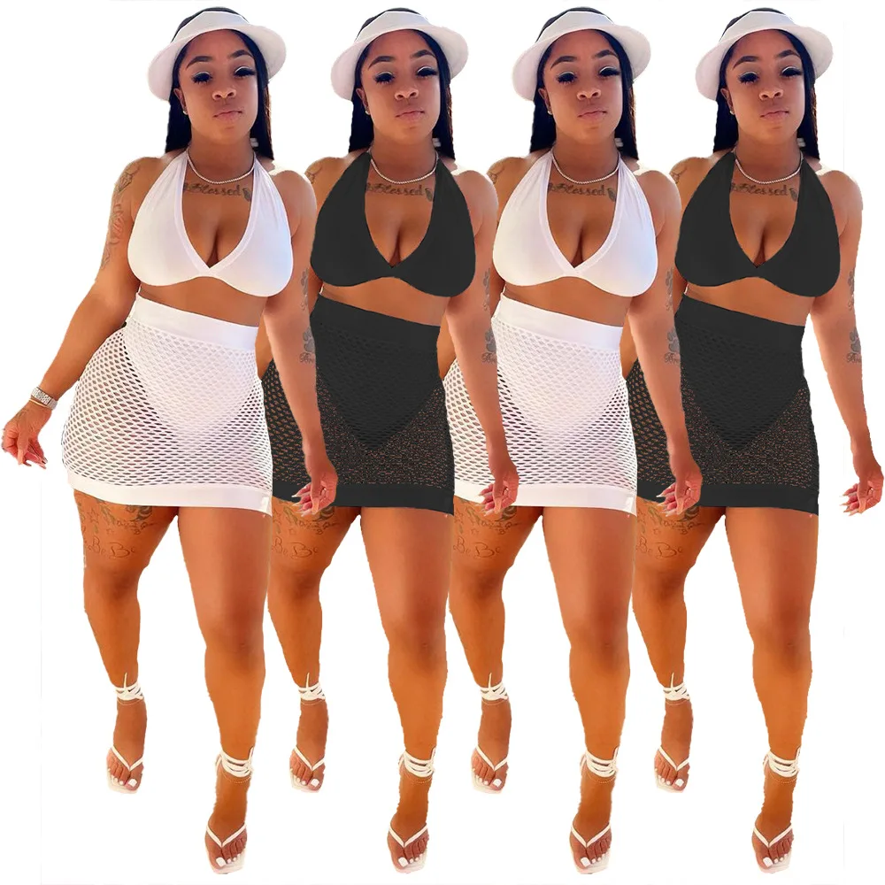 

Пляжная одежда Chiclover под заказ, оптовая продажа предметов, комплект из 2 предметов «Солнечный дом», Женский корсет на шнуровке с лямкой через...