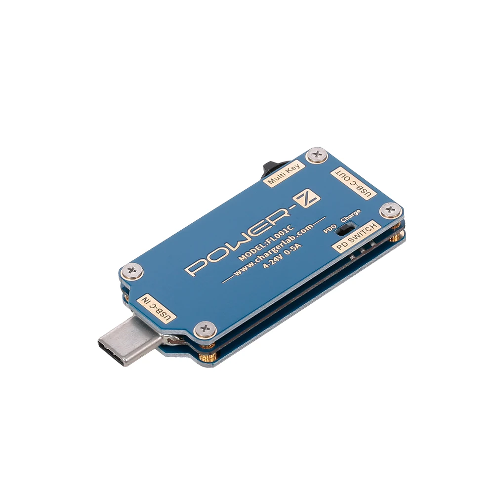 Зарядное устройство LAB power-Z PD тестер USB зарядное устройство измеритель напряжения тока power Bank детектор FL001C