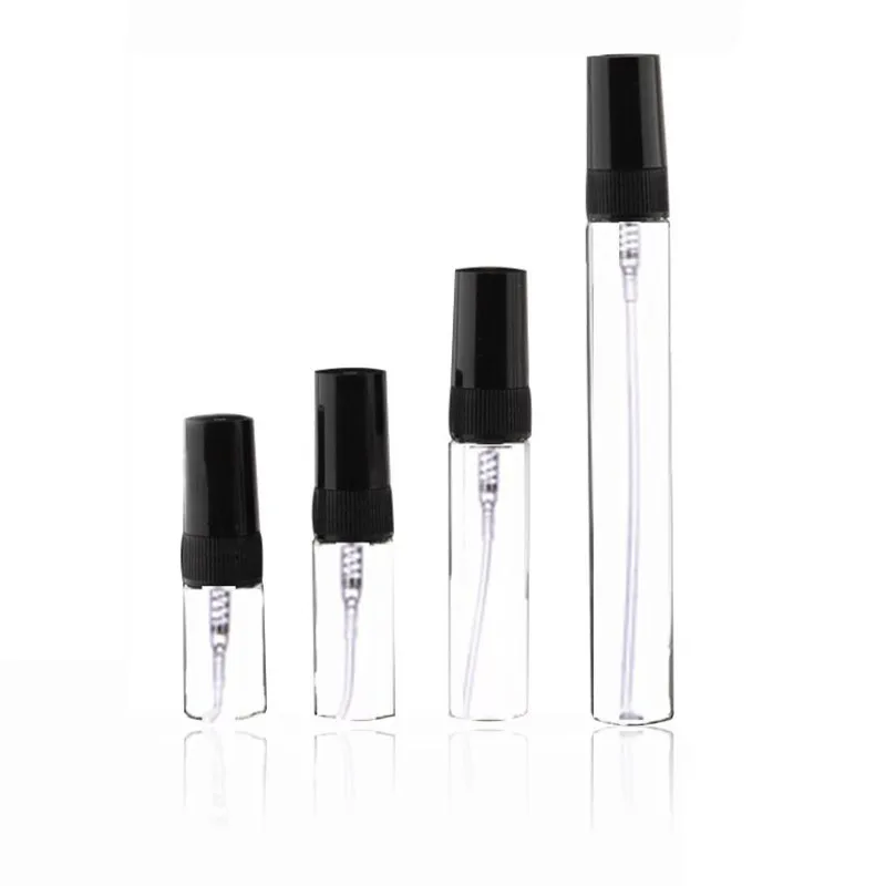 

Perfume Bottle 2ml 3ml 5ml 10ml Miniature Portable Perfume Glass Spray Bottles Liquid Atomizer Sprayer Travel Subpackaging