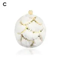 1pcs D 1-20 штук 7/8 см украшения для рождественской елки шар-Безделушка на Рождество вечерние подвесной шар, украшение, декор для рождественские украшения для дома подарок - Цвет: 1pcs D