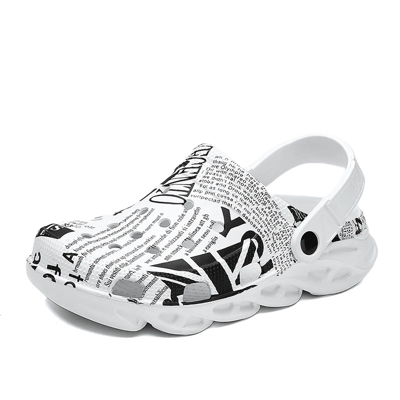 Удобные садовые тапки для мужчин и женщин дышащая обувь из ЭВА инъекций