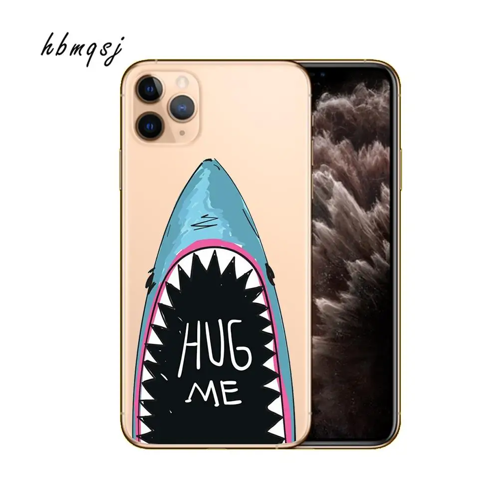 For iphone 11 logo funda silicone pineapple coconut juice cool original coque for case clear tpu phone back cover |