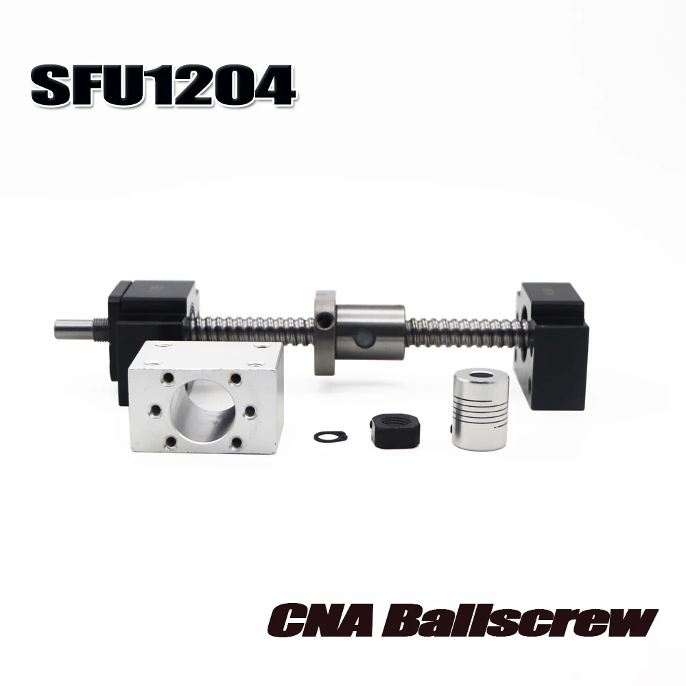 SFU1204 шариковый винт C7 с концевой обработкой + 1204 шариковая гайка Корпус гайки